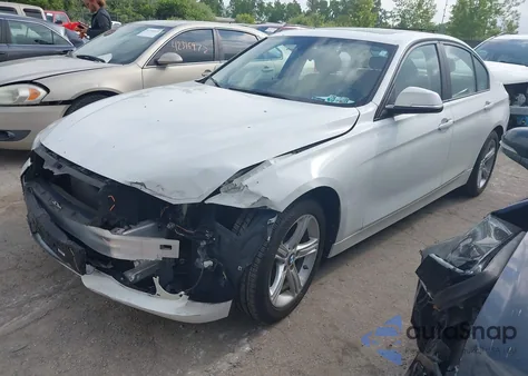 2014 BMW 320I xDrive из США, поврежденный, VIN WBA3C3G53ENS68247